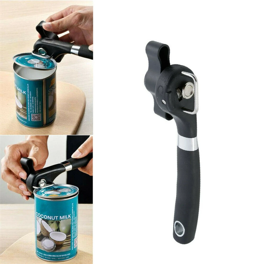 New Multifunctional Stainless Steel Safe Side Cutting Manual Can Opener Tin Bottle Can Opener Safe Handle Opener Kitchen Tool 
New Multifunctional Stainless Steel Safe Side Cutting Manual Can Opener Tin Bottle Can Opener Safe Handle Opener Kitchen Tool