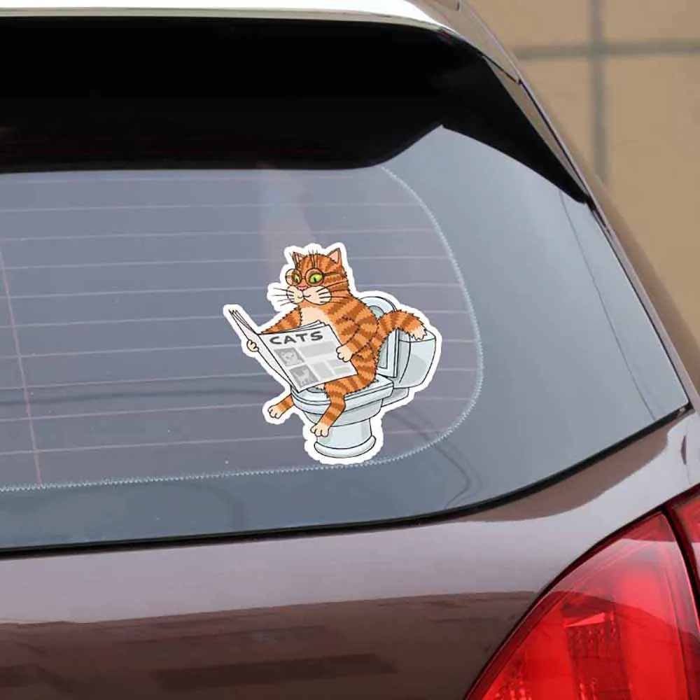 Car-Sticker Automobiles Motorcycles Window Bumper Laptop Vinyl Decal Decorative Goods Fun cartoon tiger on the toilet 15cmx15cm
Car-Sticker Automobiles Motorcycles Window Bumper Laptop Vinyl Decal Decorative Goods Fun cartoon tiger on the toilet 15cmx15cm