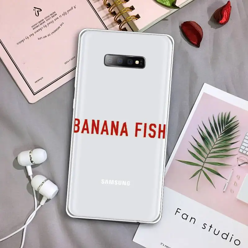 Banana Fish Anime Phone Case Transparent For Samsung Galaxy A71 A21s S8 S9 S10 plus note 20 ultra
Banana Fish Anime Phone Case Transparent For Samsung Galaxy A71 A21s S8 S9 S10 plus note 20 ultra