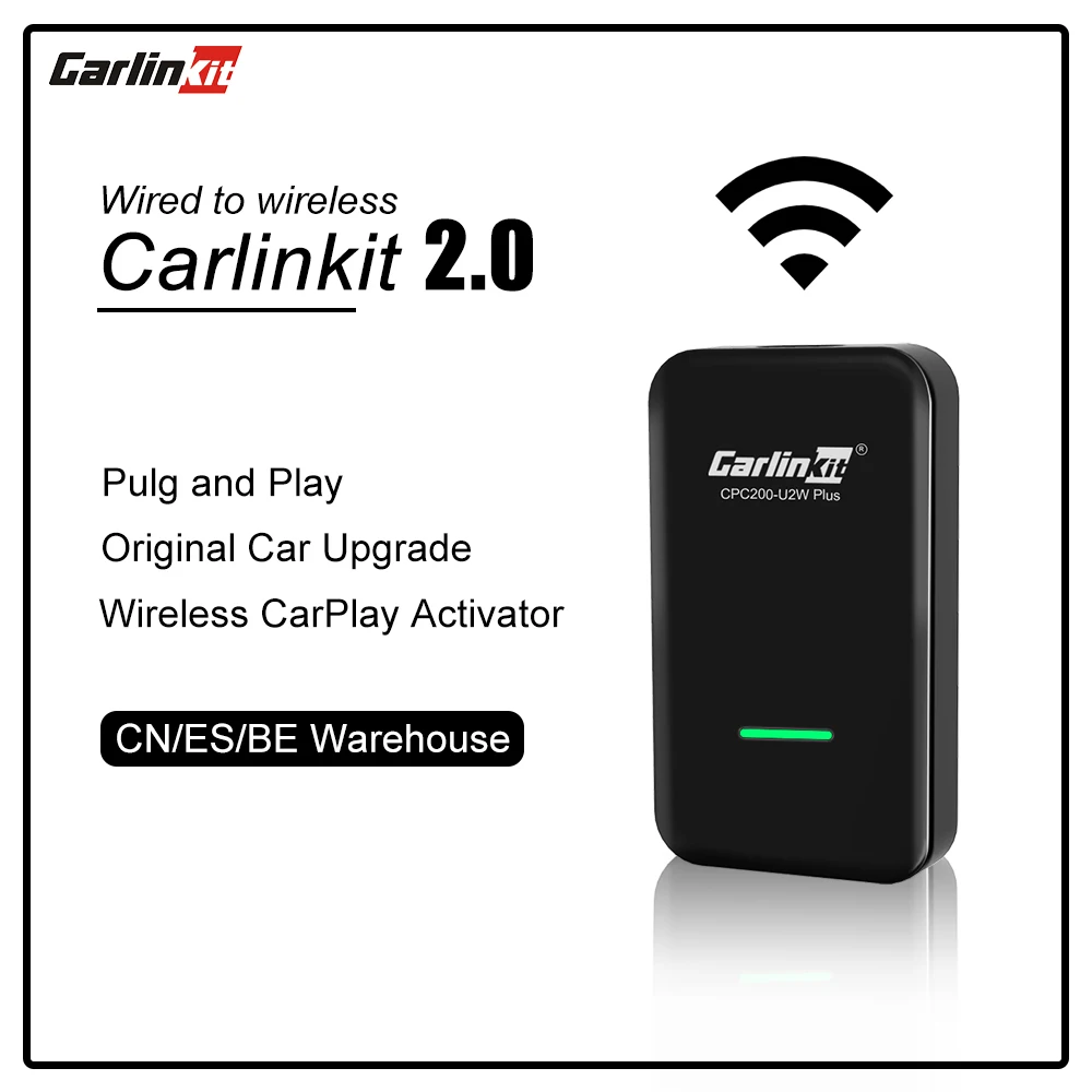 Carlinkit 2.0 CarPlay Wireless Adapter for Porsche Peugeot Volvo VW Volkswagen AUDI Mercedes Ford Hyundai Lexus Maserati Nissan
Carlinkit 2.0 CarPlay Wireless Adapter for Porsche Peugeot Volvo VW Volkswagen AUDI Mercedes Ford Hyundai Lexus Maserati Nissan