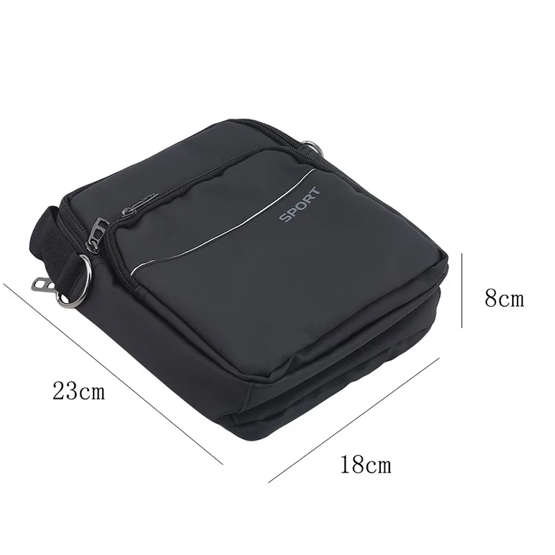 Casual Men Travel Cool Oxford Shoulder Bag Black Waterproof Leisure Crossbody Bags Handbag Capacity Men Messenger Bags Tote Bag
Casual Men Travel Cool Oxford Shoulder Bag Black Waterproof Leisure Crossbody Bags Handbag Capacity Men Messenger Bags Tote Bag