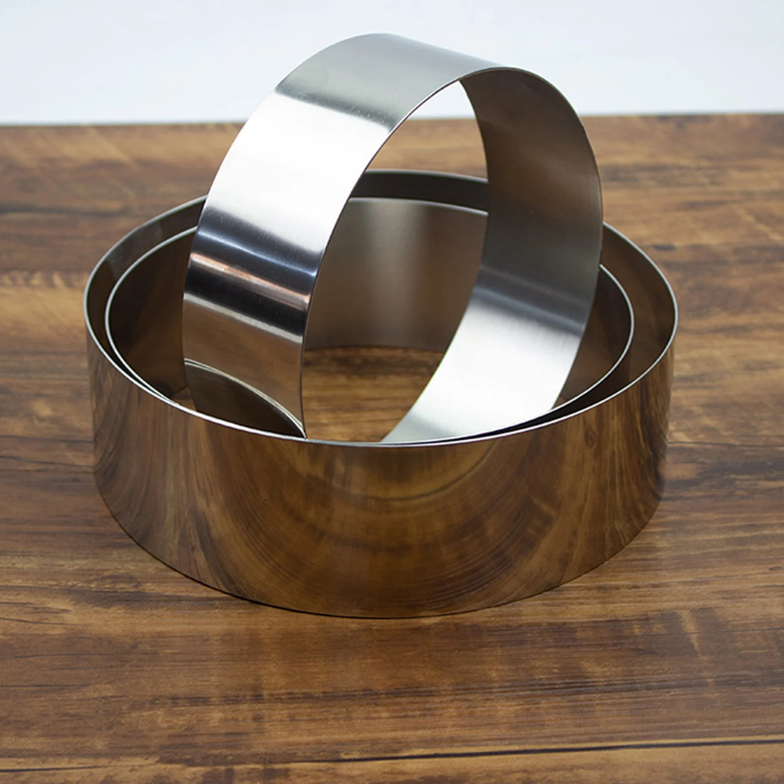 Mousse Ring Round Baking Ring Mould Cake Edge Collar Film Kitchen Accessory DIY Baking Tools Cakes Dessert Decor Presentation
Mousse Ring Round Baking Ring Mould Cake Edge Collar Film Kitchen Accessory DIY Baking Tools Cakes Dessert Decor Presentation