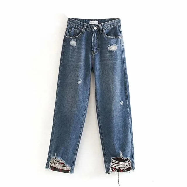 Long Length Loose Trousers Wide Leg Streetwear Buttoms Baggy Denim Jeans Jeansy Damskie Fashion Women Holes Mom Jeans Pants
Long Length Loose Trousers Wide Leg Streetwear Buttoms Baggy Denim Jeans Jeansy Damskie Fashion Women Holes Mom Jeans Pants