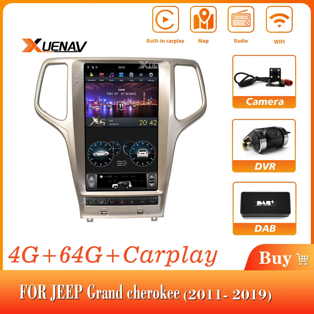 Автомобильный мультимедийный плеер, экран 13,6 дюйма, 2DIN, Android, для JEEP Grand cherokee 2011-2019, автомагнитола gps-навигация, dvd-плеер
Автомобильный мультимедийный плеер, экран 13,6 дюйма, 2DIN, Android, для JEEP Grand cherokee 2011-2019, автомагнитола gps-навигация, dvd-плеер