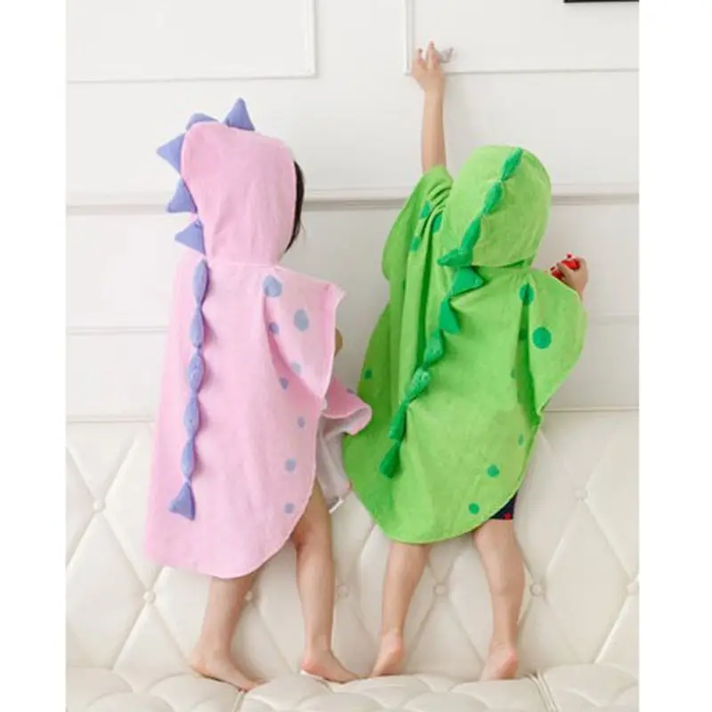 Hooded With Paw Dinosaur Ponchos Hooded Children's Bath Towel Kids BeachTowel 
Hooded With Paw Dinosaur Ponchos Hooded Children's Bath Towel Kids BeachTowel