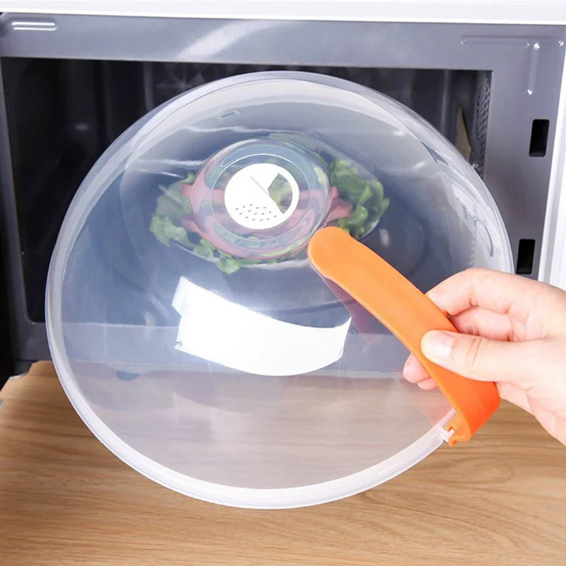 Microwave Food Cover Washable Effective Easy-using Microwave Plate Lid Transparent Anti-Splash Cap With Handle for Chef
Microwave Food Cover Washable Effective Easy-using Microwave Plate Lid Transparent Anti-Splash Cap With Handle for Chef