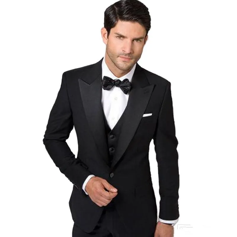 Handsome One Button Groomsmen Peak Lapel Groom Tuxedos Men Suits Wedding/Prom/Dinner Best Blazer(Jacket+Pants+Vest+Tie) 196
Handsome One Button Groomsmen Peak Lapel Groom Tuxedos Men Suits Wedding/Prom/Dinner Best Blazer(Jacket+Pants+Vest+Tie) 196