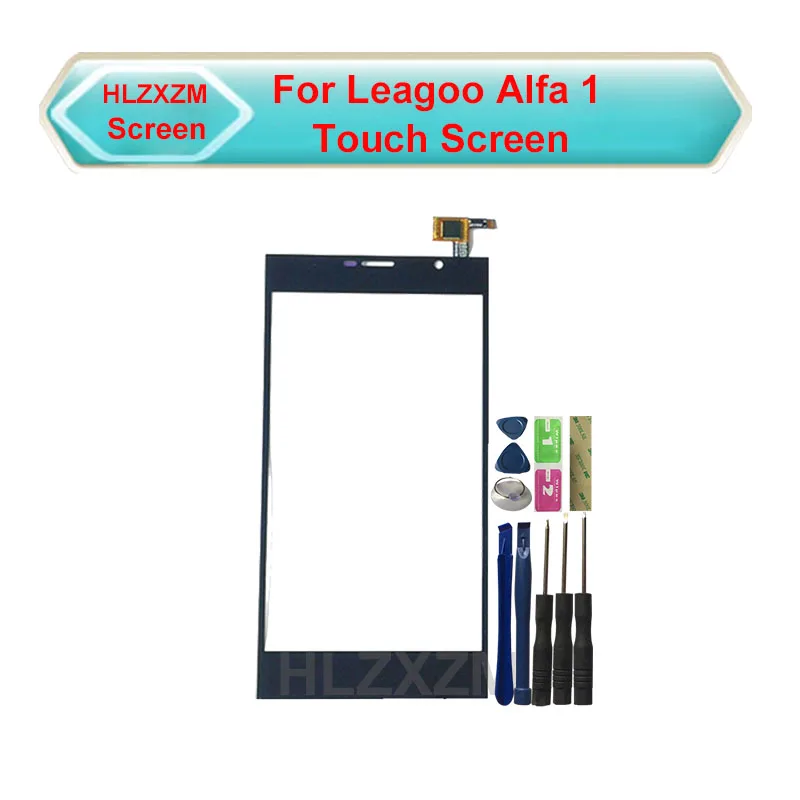 Для Leagoo Alfa1 Alfa 1 сенсорная панель без жк-дисплея дигитайзер замена с инструментами