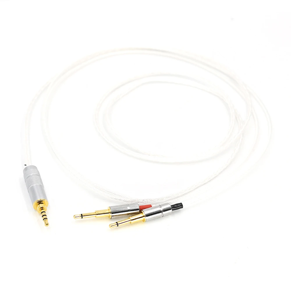 Copper colour 2.5mm 8core Silver Plated Headphone Upgrade Cable for HE1000 HE400S HE560 Oppo PM-1 PM-2
Copper colour 2.5mm 8core Silver Plated Headphone Upgrade Cable for HE1000 HE400S HE560 Oppo PM-1 PM-2