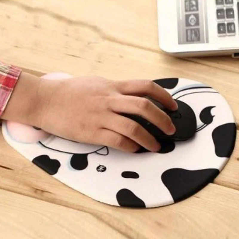 For Laptop Accessories Macbook Memory Foam Comfort Pad Anti-Slip Cute Cow Silicone Mouse Pad Mat With Gel Wrist Support
For Laptop Accessories Macbook Memory Foam Comfort Pad Anti-Slip Cute Cow Silicone Mouse Pad Mat With Gel Wrist Support