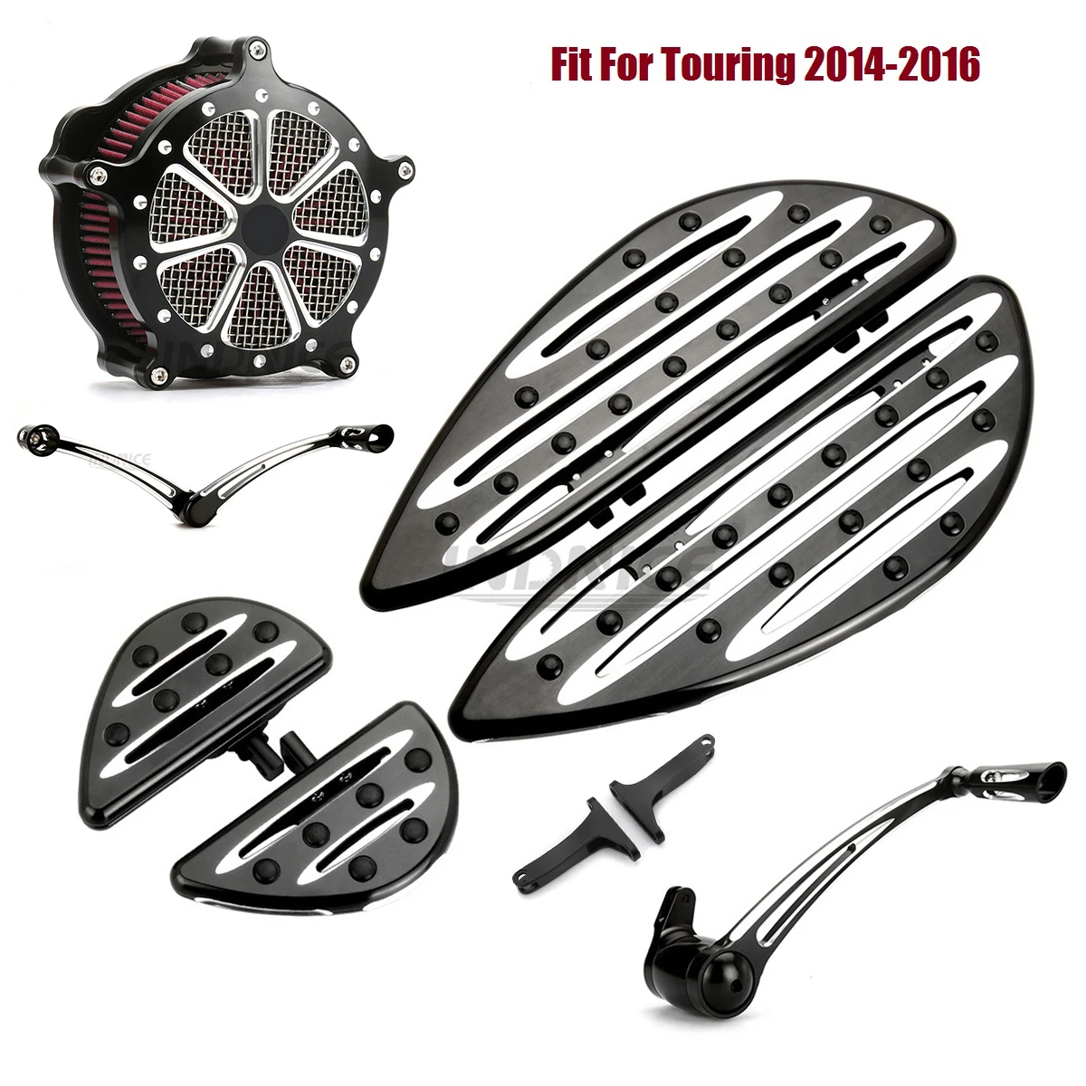 Black CNC cnc cut Floorboards Shifter Brake Arm lever kits Air cleaner Filter Fit For harley Tri Glide Ultra Classic FLHTCUTG 2
Black CNC cnc cut Floorboards Shifter Brake Arm lever kits Air cleaner Filter Fit For harley Tri Glide Ultra Classic FLHTCUTG 2