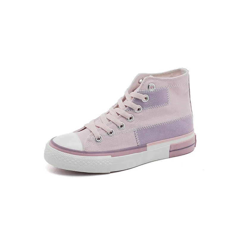2021Women's Vulcanize Shoes Casual Lattice Stitching High Gang Shoes Ladies Lace Up Breathable Walking Canvas Zapatos De Mujer
2021Women's Vulcanize Shoes Casual Lattice Stitching High Gang Shoes Ladies Lace Up Breathable Walking Canvas Zapatos De Mujer