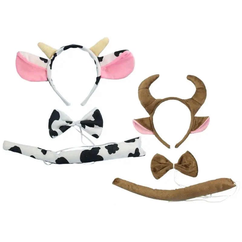 3 Pcs/set Cow Animal Headwear Set Kids Girls Boys Headbands Bow Tie Halloween Children Day Dress Up Decoration Headband Gifts
3 Pcs/set Cow Animal Headwear Set Kids Girls Boys Headbands Bow Tie Halloween Children Day Dress Up Decoration Headband Gifts