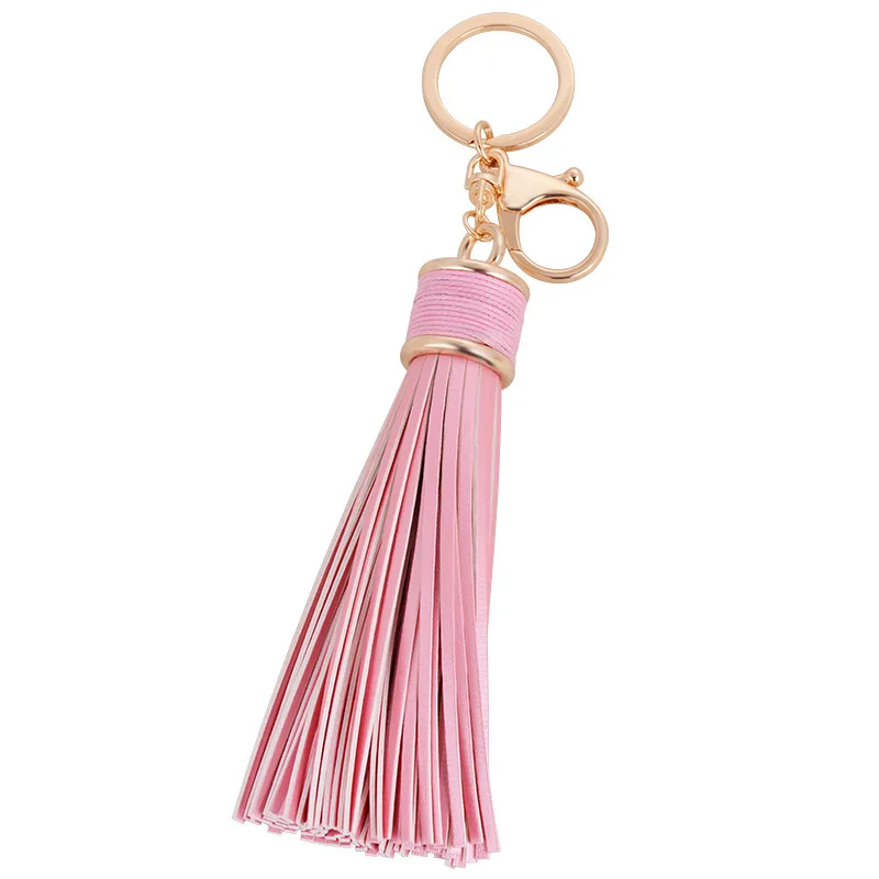 Fashion Korean Hot Sale Leather Tassel Zinc Alloy Keychain Car Ornament Bag Pendant Small Gift Customization
Fashion Korean Hot Sale Leather Tassel Zinc Alloy Keychain Car Ornament Bag Pendant Small Gift Customization