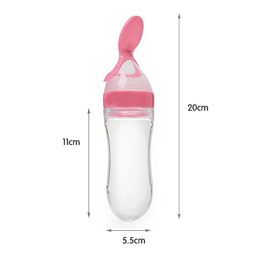 Baby Rice Paste Bottle Infant Food Supplement Bottle Rice Paste Spoon Silicone Soft Silicone Spoon Children Food Feeding Tools#4
Baby Rice Paste Bottle Infant Food Supplement Bottle Rice Paste Spoon Silicone Soft Silicone Spoon Children Food Feeding Tools#4