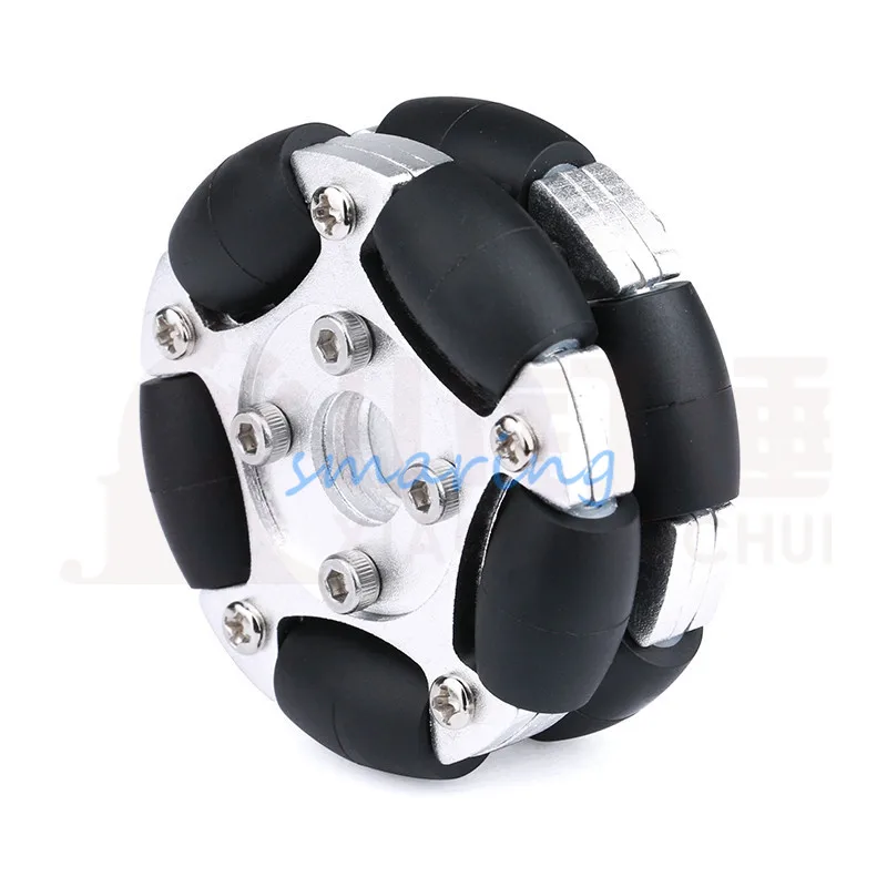 1Pc 58mm Aluminum Double Omni Wheel/Robot Competition Omni-directional Wheel Diy for RC Tank Car Model
1Pc 58mm Aluminum Double Omni Wheel/Robot Competition Omni-directional Wheel Diy for RC Tank Car Model