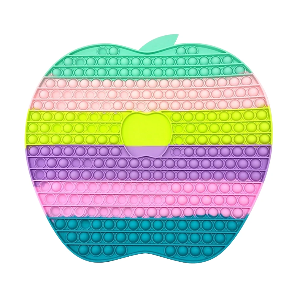 Силиконовая шахматная доска Apple большого размера 40 см, радужная сенсорная игрушка с пузырьками, антистрессовый фиджет, игрушки для снятия с...
Силиконовая шахматная доска Apple большого размера 40 см, радужная сенсорная игрушка с пузырьками, антистрессовый фиджет, игрушки для снятия с...