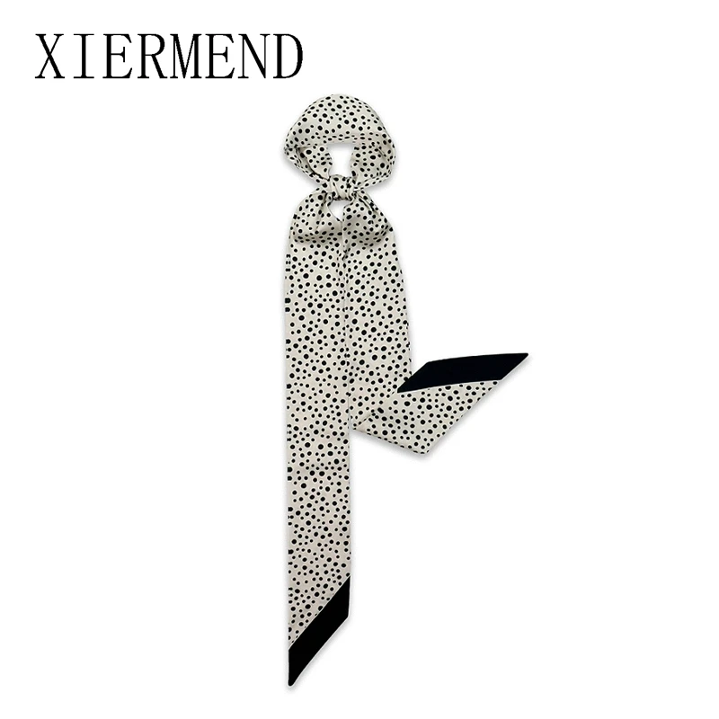 2021 small broken point strip scarf hair fairy wrist ribbon long silk scarves female south Korean women skinny scarf
2021 small broken point strip scarf hair fairy wrist ribbon long silk scarves female south Korean women skinny scarf