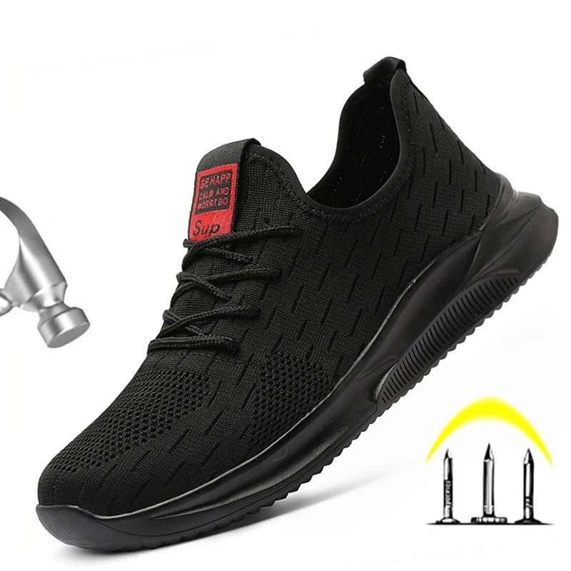 New Safety Shoes Men's Work Boots Steel Toe Cap Protective Safety Boots Men's Work Shoes Lightweight Work Sneakers For Men
New Safety Shoes Men's Work Boots Steel Toe Cap Protective Safety Boots Men's Work Shoes Lightweight Work Sneakers For Men