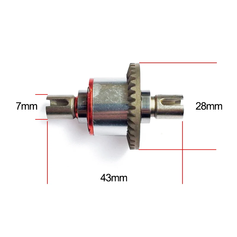 Full Metal All-Metal Differential Gear Upgrade Parts for Wltoys 144001 124019 124018 104001 RC Car Spare Accessories
Full Metal All-Metal Differential Gear Upgrade Parts for Wltoys 144001 124019 124018 104001 RC Car Spare Accessories