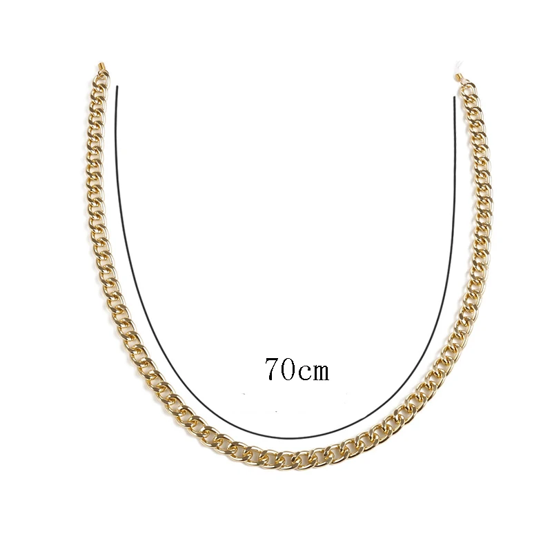 Fashion Gold Color Metal Glasses Face Mask Chain Sunglass Reading Eyeglasses Chain Cord Holder Rope for Men Women Couples
Fashion Gold Color Metal Glasses Face Mask Chain Sunglass Reading Eyeglasses Chain Cord Holder Rope for Men Women Couples