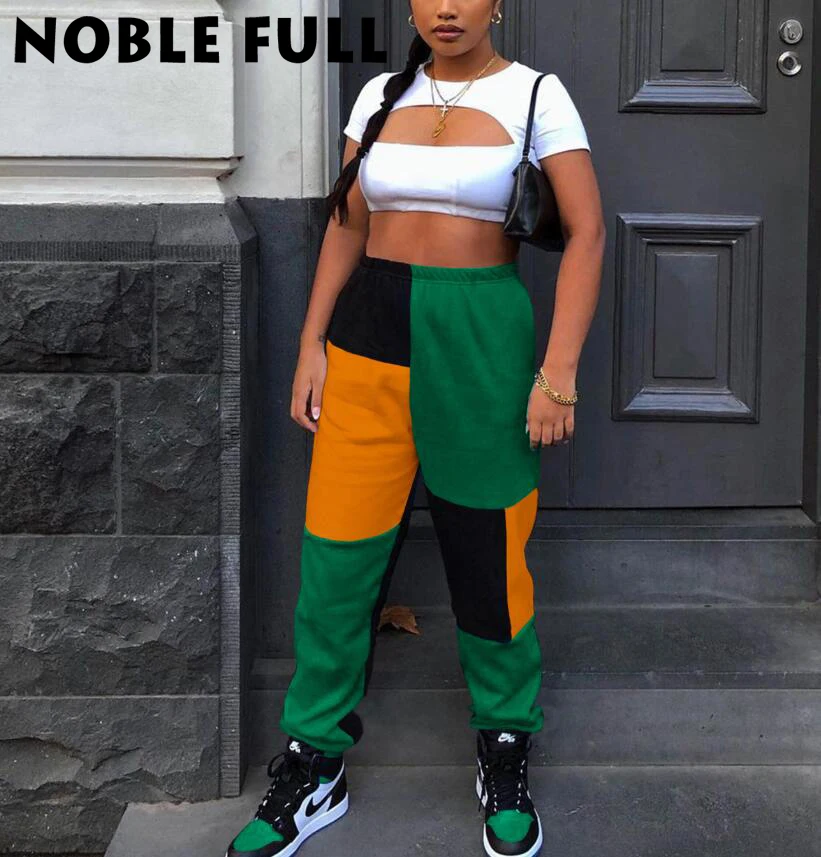 Streetwear Harajuku Joggers Sweatpants Women Color Block High Waist Pant Trousers Korean Style Casual Harem Pants
Streetwear Harajuku Joggers Sweatpants Women Color Block High Waist Pant Trousers Korean Style Casual Harem Pants