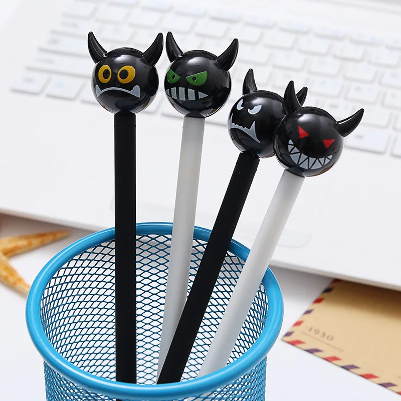 50PCS Creative Devil Gel Pens Niu Devil King Black Water Pen Student Stationery Office Signature Pen Kawaii School Supplies
50PCS Creative Devil Gel Pens Niu Devil King Black Water Pen Student Stationery Office Signature Pen Kawaii School Supplies