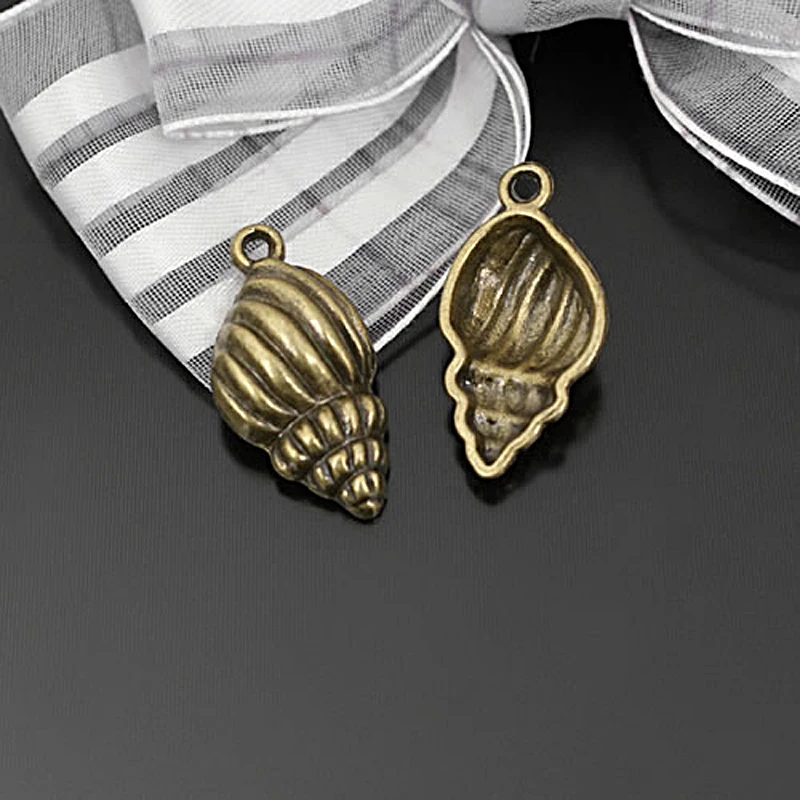 (23281)30PCS 21x13MM Antique Bronze Zinc Alloy Conch Charms Pendants Jewelry Making Supplies Diy Findings Accessories
(23281)30PCS 21x13MM Antique Bronze Zinc Alloy Conch Charms Pendants Jewelry Making Supplies Diy Findings Accessories