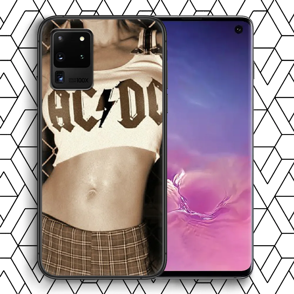 AC DC band Phone Case For Samsung Galaxy Note S 8 9 10 20 E FE lite Uitra Plus black Waterproof Soft Back Luxury Prime Trend 
AC DC band Phone Case For Samsung Galaxy Note S 8 9 10 20 E FE lite Uitra Plus black Waterproof Soft Back Luxury Prime Trend