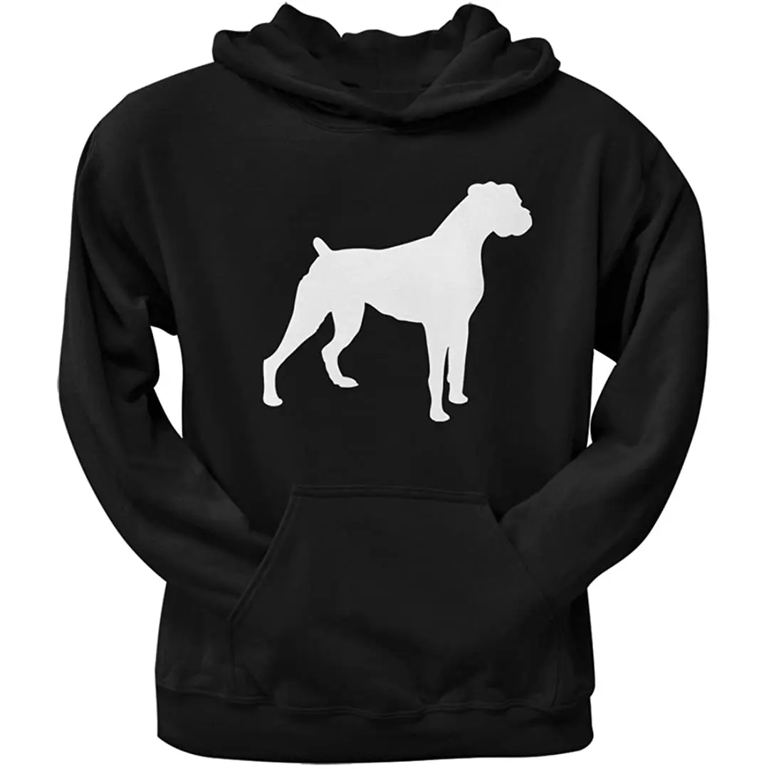 Boxer Silhouette Black Adult Hoodie
Boxer Silhouette Black Adult Hoodie