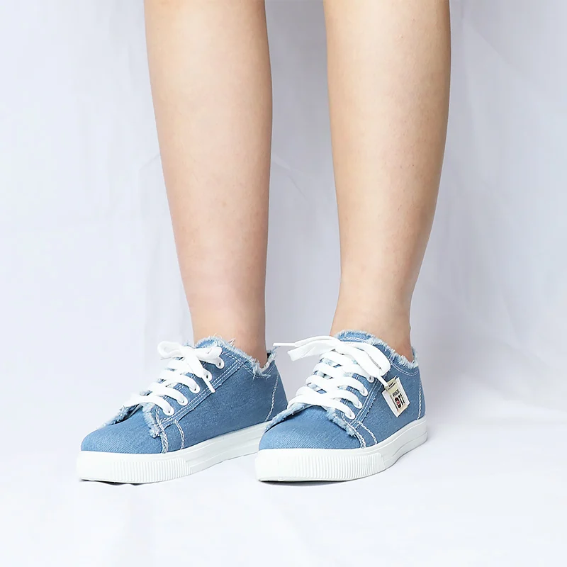 2021 New Women's Canvas Shoes Summer Fashion Flat Sneakers for Girls Solid Color Blue/White Shoes Denim Walking Shoes Women
2021 New Women's Canvas Shoes Summer Fashion Flat Sneakers for Girls Solid Color Blue/White Shoes Denim Walking Shoes Women