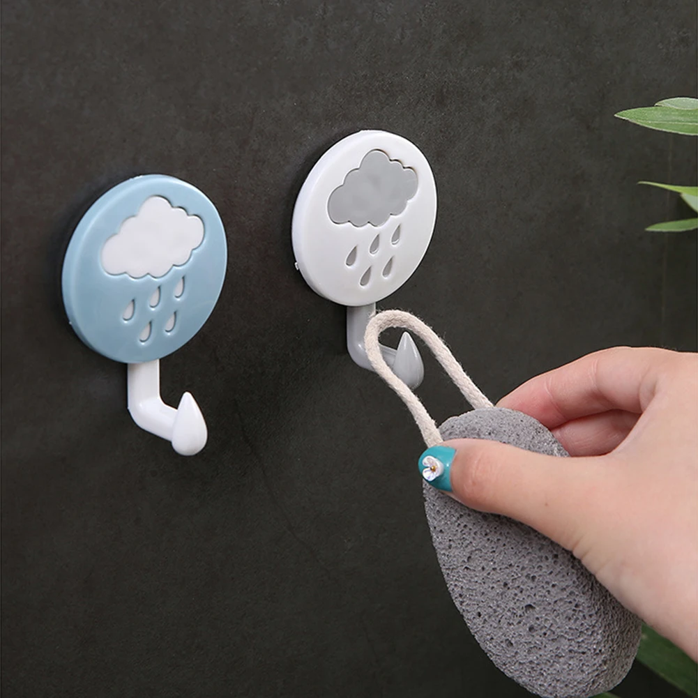 Cute Smile Cloud Shape Wall Hooks Hanger Self Adhesive Hooks Clothes Bags Hats Key Decor Home Kitchen Bathroom Accessories
Cute Smile Cloud Shape Wall Hooks Hanger Self Adhesive Hooks Clothes Bags Hats Key Decor Home Kitchen Bathroom Accessories