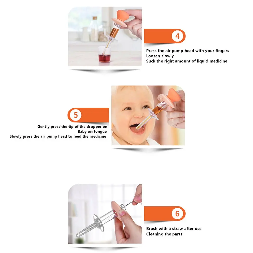 Baby smart medicine dispenser Medicine Dropper Dispenser Needle Feeder Squeeze Kids Feeding Utensils Transparent Safe Pacifier
Baby smart medicine dispenser Medicine Dropper Dispenser Needle Feeder Squeeze Kids Feeding Utensils Transparent Safe Pacifier