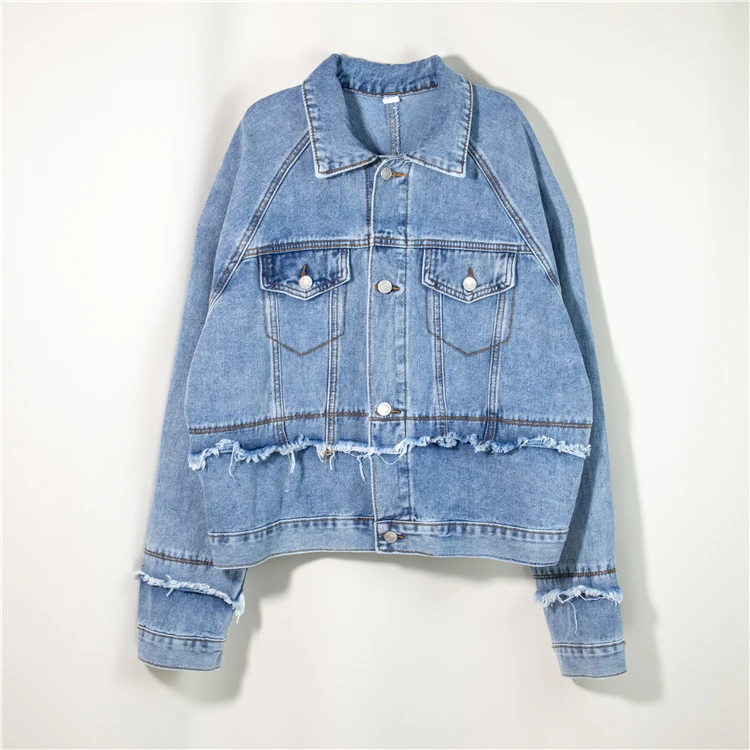 YOCALOR New 2020 Spring Autumn Women's Denim Jackets Casual Pockets Tassel Wild Streetwear Fashionable Lady Jeans Tops
YOCALOR New 2020 Spring Autumn Women's Denim Jackets Casual Pockets Tassel Wild Streetwear Fashionable Lady Jeans Tops