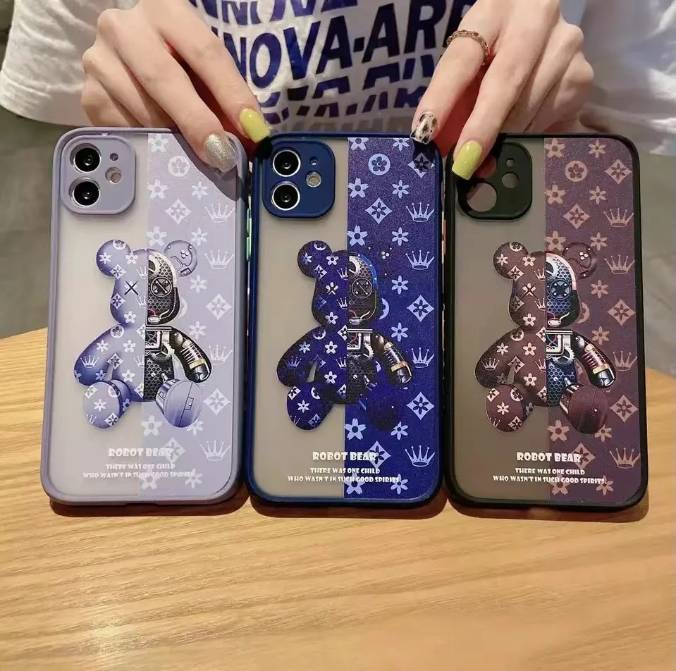 Luxury Shockproof And Drop-Proof Frosted Phone Case For iPhone 13 12 11 Pro Max Mini X XS XR 2021 Mechanical Bear
Luxury Shockproof And Drop-Proof Frosted Phone Case For iPhone 13 12 11 Pro Max Mini X XS XR 2021 Mechanical Bear