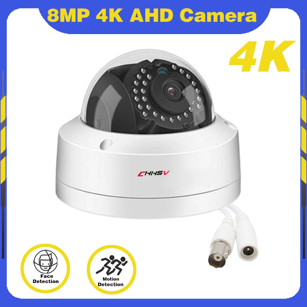 Человеческое лицо обнаружения 8MP безопасности Камера AHD металлический купольная камера Уход за кожей лица воспроизведения объектива IR Ночн...
Человеческое лицо обнаружения 8MP безопасности Камера AHD металлический купольная камера Уход за кожей лица воспроизведения объектива IR Ночн...