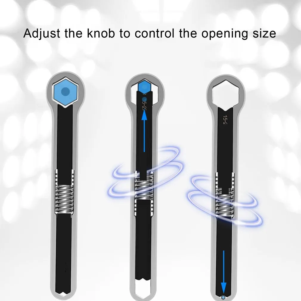 Total Wrench 24-In-1 Universal Wrench Multi-Function Car Repairing Tools Double End Wrench Repair Tools
Total Wrench 24-In-1 Universal Wrench Multi-Function Car Repairing Tools Double End Wrench Repair Tools