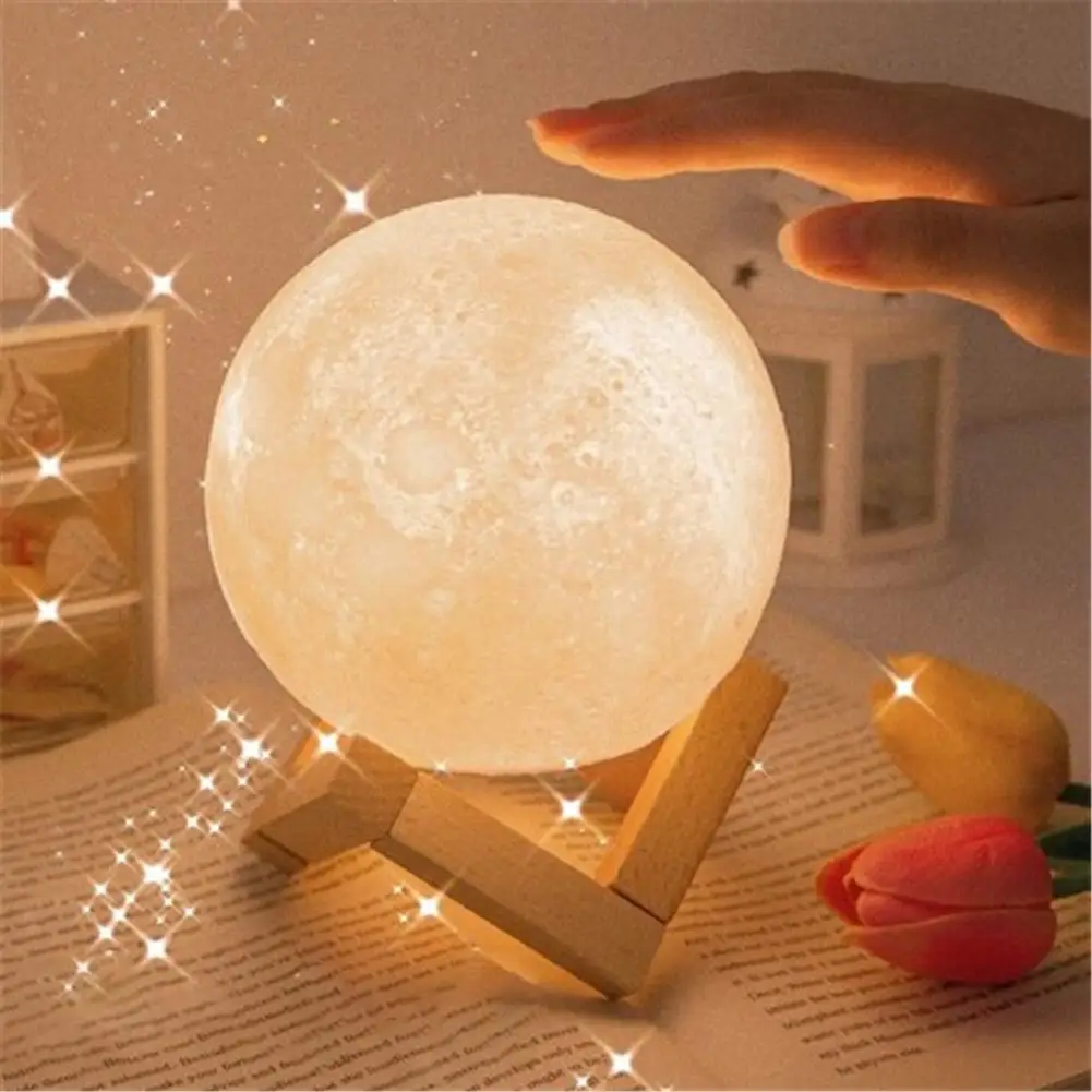 LED Night Light 3D Moon Lamp 8CM Battery Powered Starry Lamp Table Bedroom Decor Night Lights Kids Gift
LED Night Light 3D Moon Lamp 8CM Battery Powered Starry Lamp Table Bedroom Decor Night Lights Kids Gift