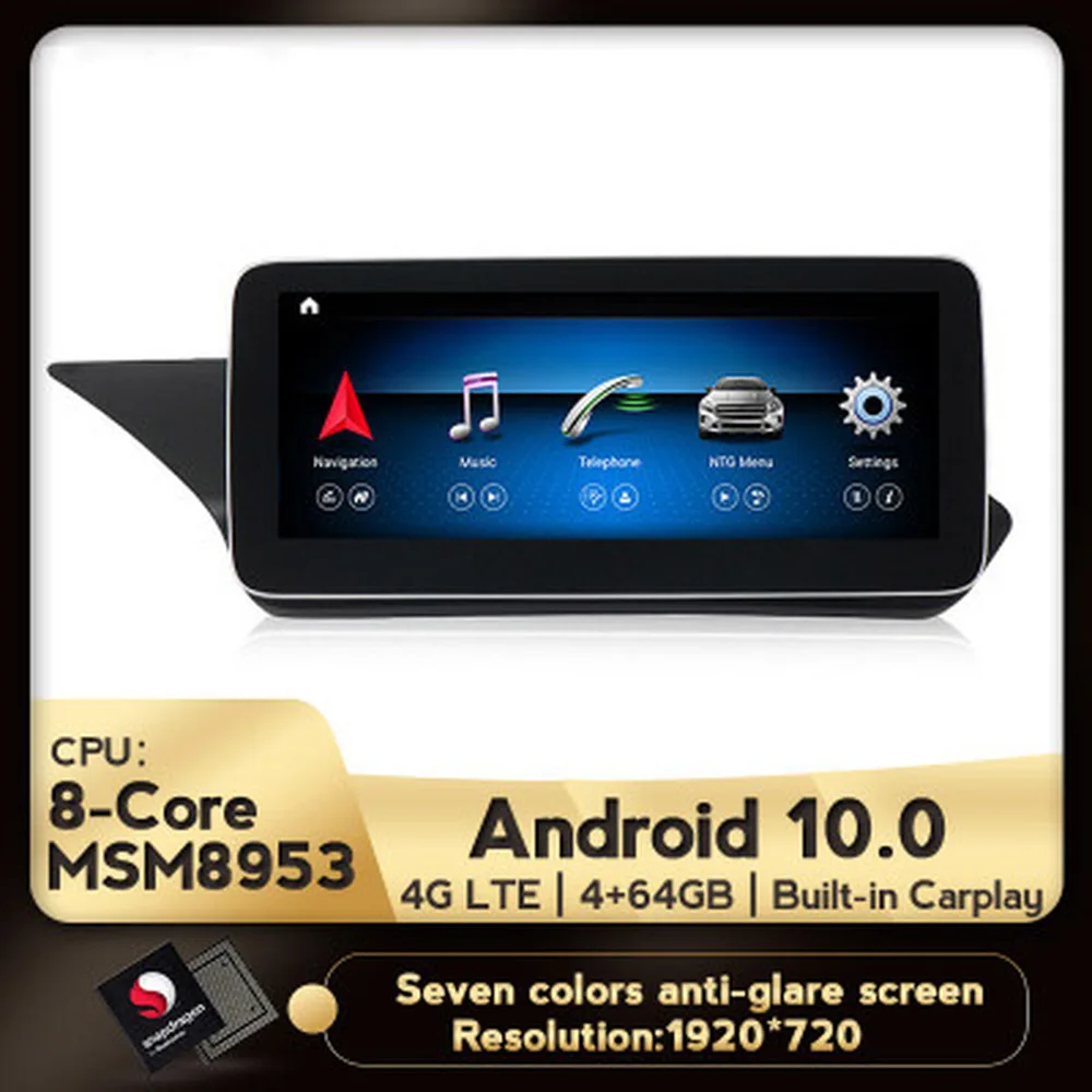 10.25 Inch Android Car Multimedia Player GPS Navigation Carplay for 2009-2015 Mercedes-Benz E-Class W212 E200 E230 E260 E300
10.25 Inch Android Car Multimedia Player GPS Navigation Carplay for 2009-2015 Mercedes-Benz E-Class W212 E200 E230 E260 E300