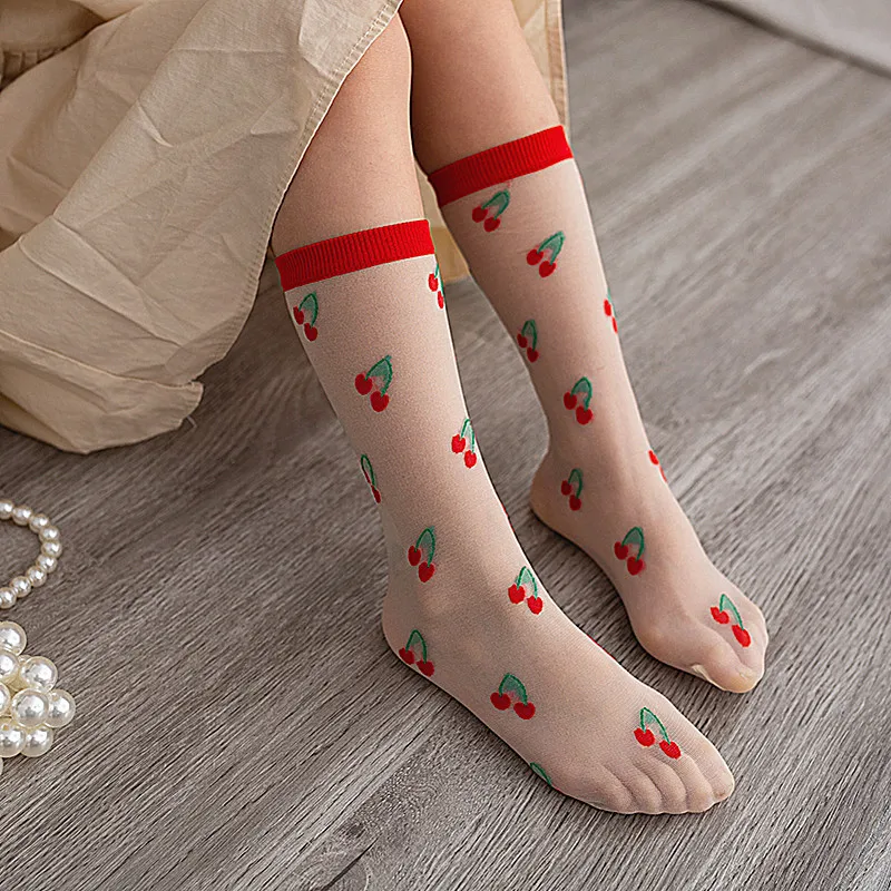 Spring and summer new fruit girl stockings light breathable children stockings students anti-hook bag core stockings
Spring and summer new fruit girl stockings light breathable children stockings students anti-hook bag core stockings