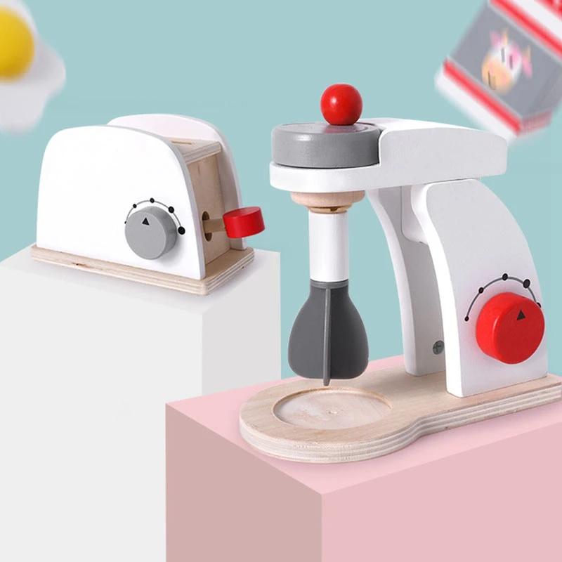 Baby Wooden Kitchen Toy Wooden Coffee Machine Toaster Machine Food Mixer for Kids Pretend Play Early Learning Educational Toy
Baby Wooden Kitchen Toy Wooden Coffee Machine Toaster Machine Food Mixer for Kids Pretend Play Early Learning Educational Toy