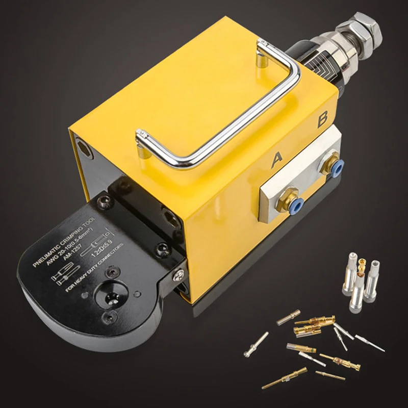 Crimping Machine Pneumatic Terminal Crimp Tools Cold Pressed Pin Heavy-duty Connector Automatic Small Industry Equipment
Crimping Machine Pneumatic Terminal Crimp Tools Cold Pressed Pin Heavy-duty Connector Automatic Small Industry Equipment