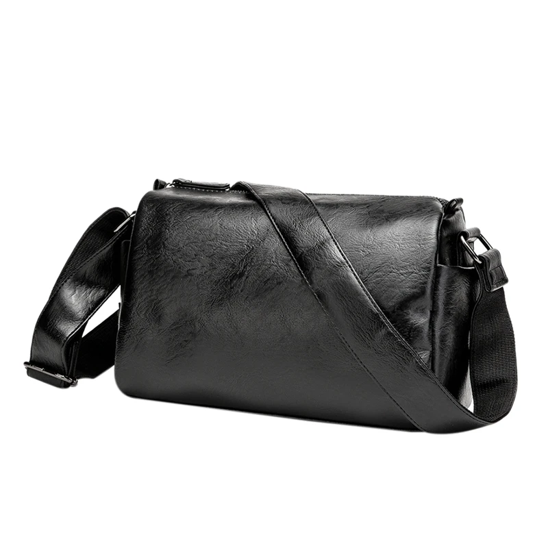Men's Fashion Handbag PU Leather Messenger Bag Casual Shoulder Bag Mobile Phone Bag Travel Black Small Bag
Men's Fashion Handbag PU Leather Messenger Bag Casual Shoulder Bag Mobile Phone Bag Travel Black Small Bag