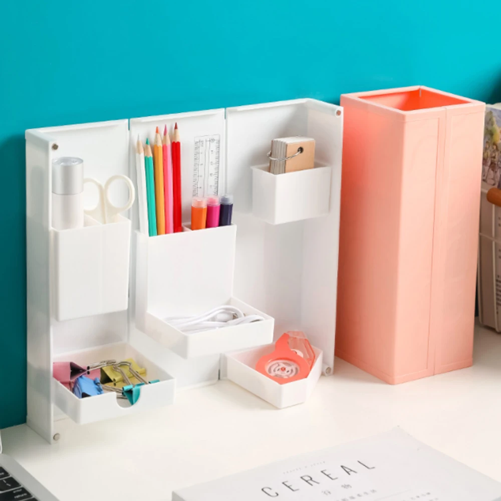 Multi-function Folding Pencil Case Magnetic Stationery Box Folding Pencil Case Storage Boxes Student Supplies Houseware
Multi-function Folding Pencil Case Magnetic Stationery Box Folding Pencil Case Storage Boxes Student Supplies Houseware