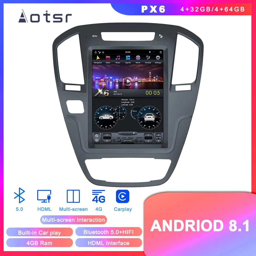 Tesla Style Android 8.1 GPS Navigation DVD Player For Opel Insignia 2008-2013 Auto Stereo Multimedia Head Unit Player
Tesla Style Android 8.1 GPS Navigation DVD Player For Opel Insignia 2008-2013 Auto Stereo Multimedia Head Unit Player