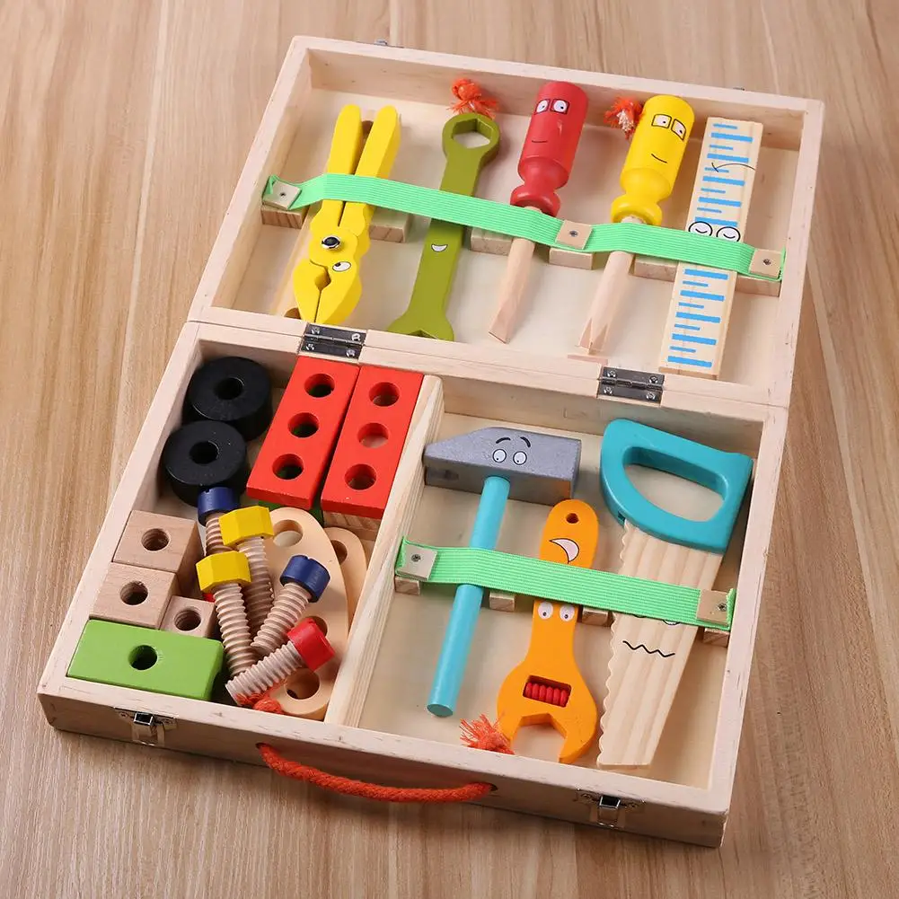 29.2*21.2*6.3cm Portable Repair Tool Box Cartoon Repair House Play Children Boy Puzzle Toy Good Appearance Variety Tool Box
29.2*21.2*6.3cm Portable Repair Tool Box Cartoon Repair House Play Children Boy Puzzle Toy Good Appearance Variety Tool Box