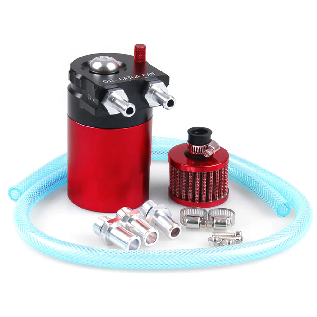 Universal 300ML Car Engine Oil Catch Reservoir Breather Can Filter Cylinder Aluminum Alloy DIY Accessories
Universal 300ML Car Engine Oil Catch Reservoir Breather Can Filter Cylinder Aluminum Alloy DIY Accessories