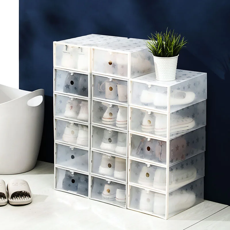 5pcs Organizador Zapatos Shoe Storages Boxes Plastic Transparent Cabinet Shoebox Organizer Box Combinat Ion Shoe Szafka Na Buty
5pcs Organizador Zapatos Shoe Storages Boxes Plastic Transparent Cabinet Shoebox Organizer Box Combinat Ion Shoe Szafka Na Buty