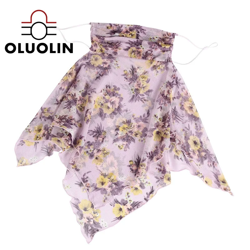 Women Flowers Sunscreen Masks Face Shield Female Breathable Thin Sunshade Large Head-Mounted Mask 100% Silk Neck Scarf Small
Women Flowers Sunscreen Masks Face Shield Female Breathable Thin Sunshade Large Head-Mounted Mask 100% Silk Neck Scarf Small