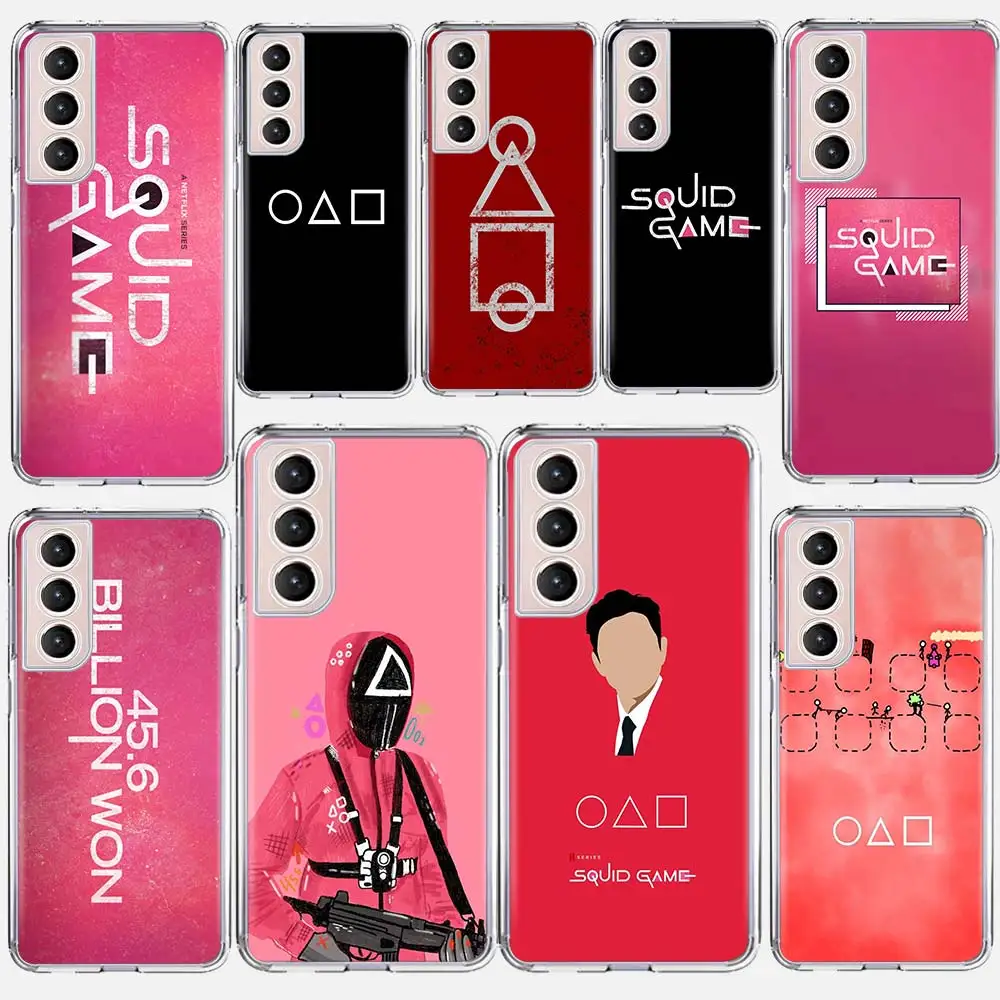 Squid Game Round 6 Silicone Phone Case For Samsung Galaxy S21 Ultra S20 FE S20 Plus S10E S10 S8 S9 Plus S7 Back Cover Coque Capa
Squid Game Round 6 Silicone Phone Case For Samsung Galaxy S21 Ultra S20 FE S20 Plus S10E S10 S8 S9 Plus S7 Back Cover Coque Capa
